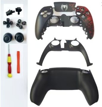 PS5 keičiamasis korpusas su vandens lipduku, plastikas, skirtas PS5 valdikliui