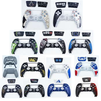 PS5 keičiamasis korpusas su vandens lipduku, plastikas, skirtas PS5 valdikliui