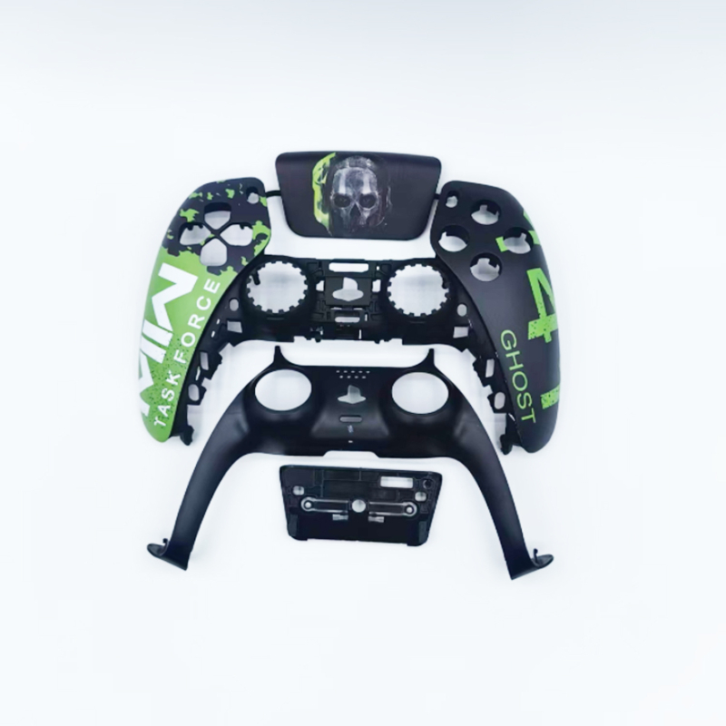 PS5 keičiamasis korpusas su vandens lipduku, plastikas, skirtas PS5 valdikliui