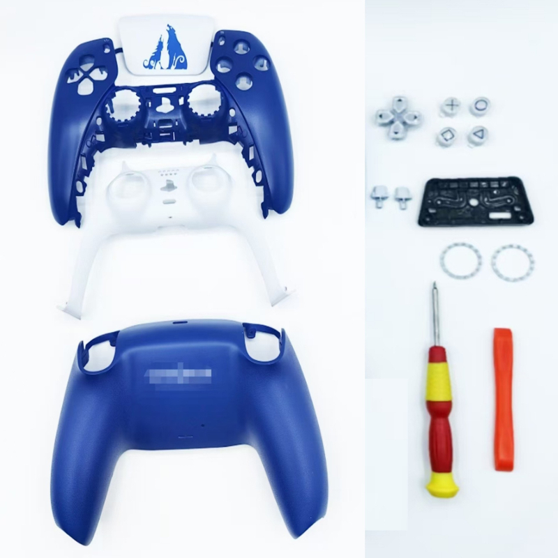 PS5 keičiamasis korpusas su vandens lipduku, plastikas, skirtas PS5 valdikliui