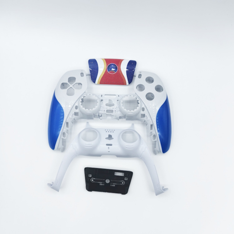 PS5 keičiamasis korpusas su vandens lipduku, plastikas, skirtas PS5 valdikliui