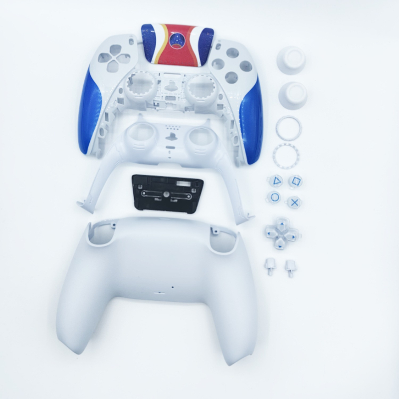 PS5 keičiamasis korpusas su vandens lipduku, plastikas, skirtas PS5 valdikliui