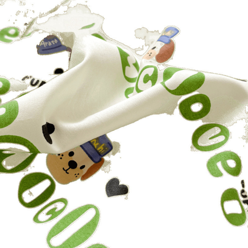 Párnahuzat, pamut twill anyag, rajzfilm stílus, szálanként színezett nyomtatás, egész éves használatra