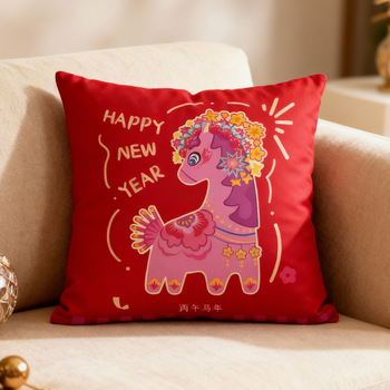 Αστείο μαξιλάρι με πυρήνα PP βαμβάκι, κάλυμμα από βρεφικό φλίς με ψηφιακή εκτύπωση για καναπέ