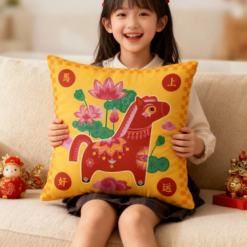 Αστείο μαξιλάρι με πυρήνα PP βαμβάκι, κάλυμμα από βρεφικό φλίς με ψηφιακή εκτύπωση για καναπέ