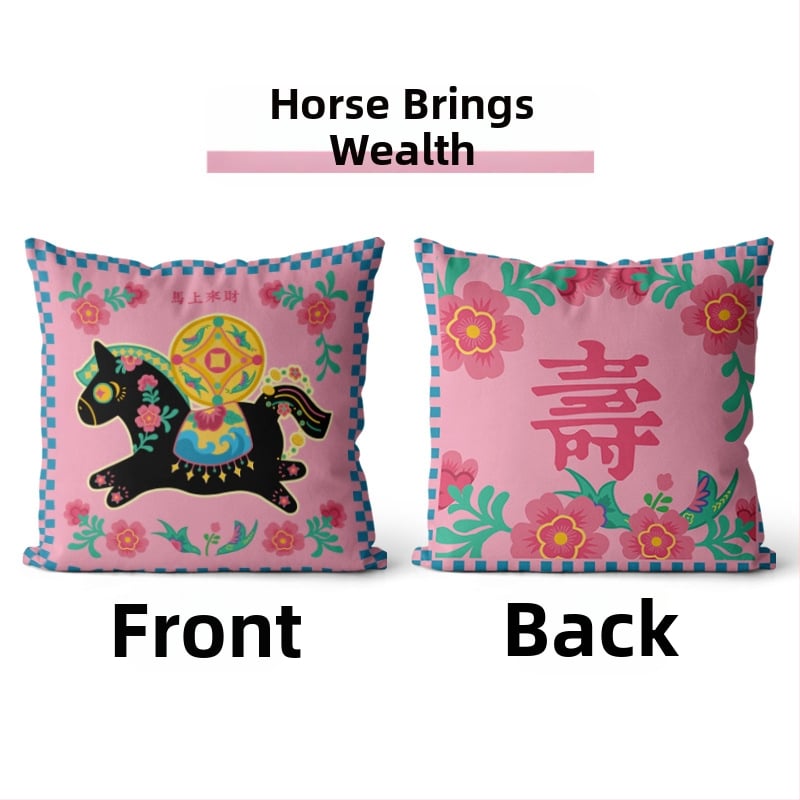 Αστείο μαξιλάρι με πυρήνα PP βαμβάκι, κάλυμμα από βρεφικό φλίς με ψηφιακή εκτύπωση για καναπέ