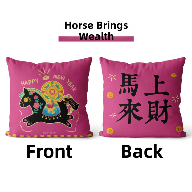 Αστείο μαξιλάρι με πυρήνα PP βαμβάκι, κάλυμμα από βρεφικό φλίς με ψηφιακή εκτύπωση για καναπέ