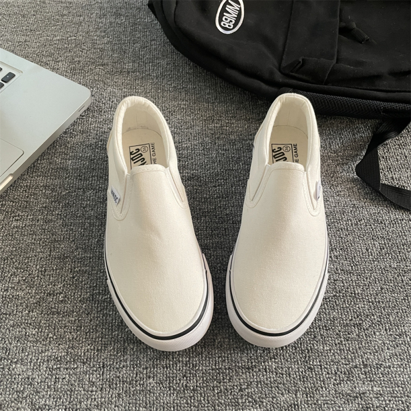 Unisex lõuendist tossud igapäevaseks kandmiseks, madal ülemine, Slip-on, vulkaniseeritud kummist tald, hingavad, vabaaja stiil