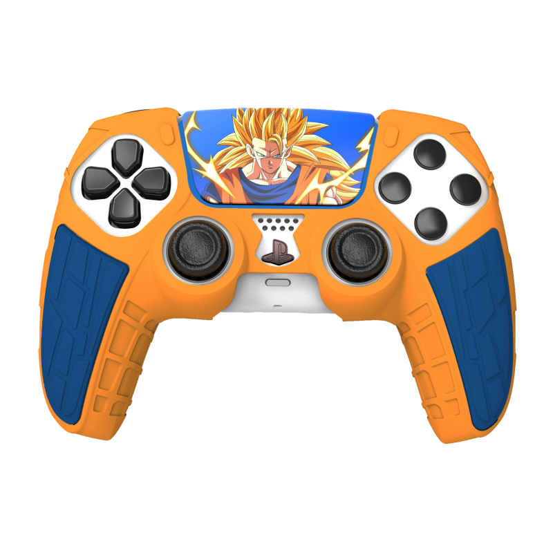 PS5 silikono apsauginis dėklas su raštais – Kamuflazė, Vandens pernešimas; Priešslydžio funkcija, Modelis UX-009-01