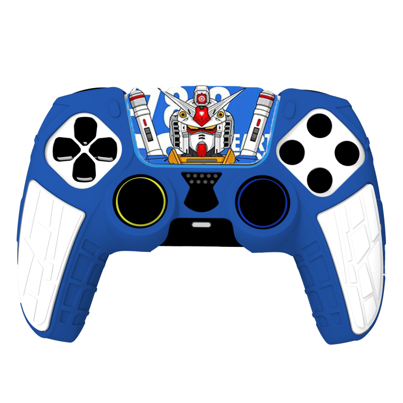 PS5 silikono apsauginis dėklas su raštais – Kamuflazė, Vandens pernešimas; Priešslydžio funkcija, Modelis UX-009-01