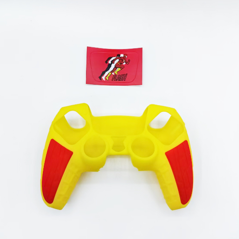 PS5 silikono apsauginis dėklas su raštais – Kamuflazė, Vandens pernešimas; Priešslydžio funkcija, Modelis UX-009-01