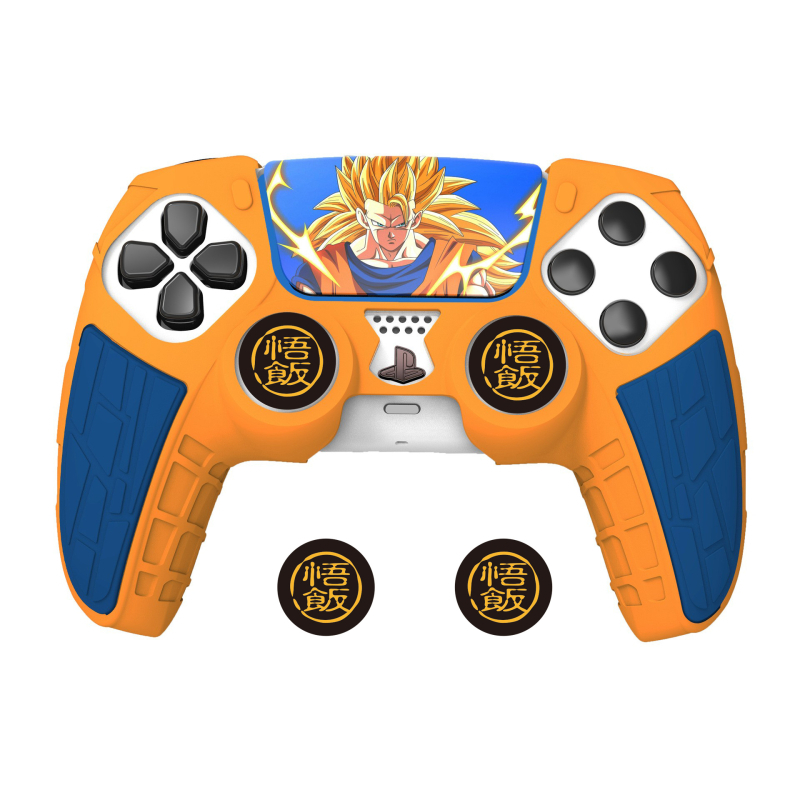 PS5 silikono apsauginis dėklas su raštais – Kamuflazė, Vandens pernešimas; Priešslydžio funkcija, Modelis UX-009-01