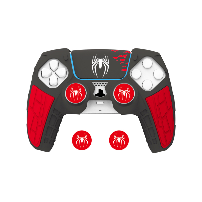 PS5 silikono apsauginis dėklas su raštais – Kamuflazė, Vandens pernešimas; Priešslydžio funkcija, Modelis UX-009-01