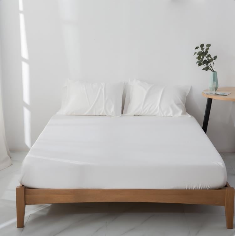 Cuvertură de pat cu țesătură twill, vopsire reactiva, fibră chimică, stil minimalist modern