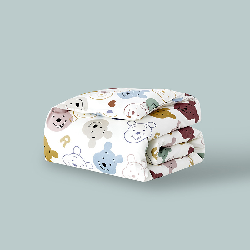 Laste voodi kate - 60S satiin, pikkade kiududega puuvill, reaktiivne trükkimine, Jet õmblus, 3-osaline komplekt