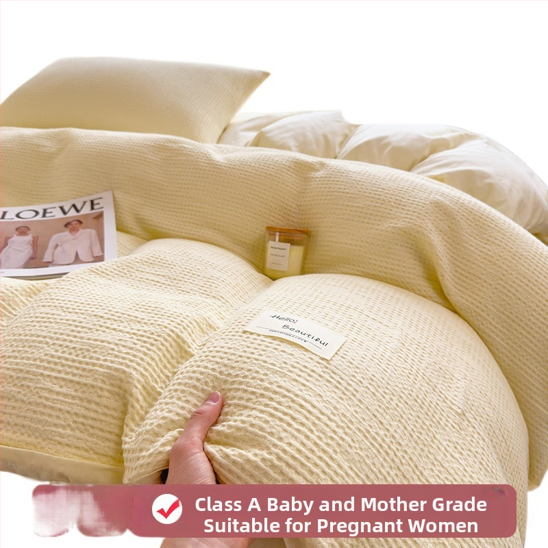 Četverodjelni set posteljine, Jacquard tkanje, reaktivno ispisivanje, stil plahte i europski stil, materijal 96–100%