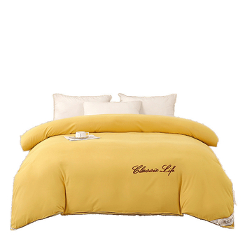 Pamut paplanhuzat, egyszínű, Brushed Twill, Tie-Dye nyomtatás, Egyszerű stílus