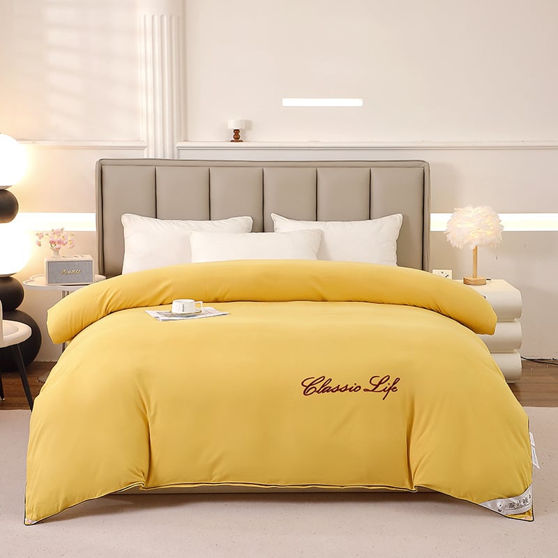 Pamut paplanhuzat, egyszínű, Brushed Twill, Tie-Dye nyomtatás, Egyszerű stílus