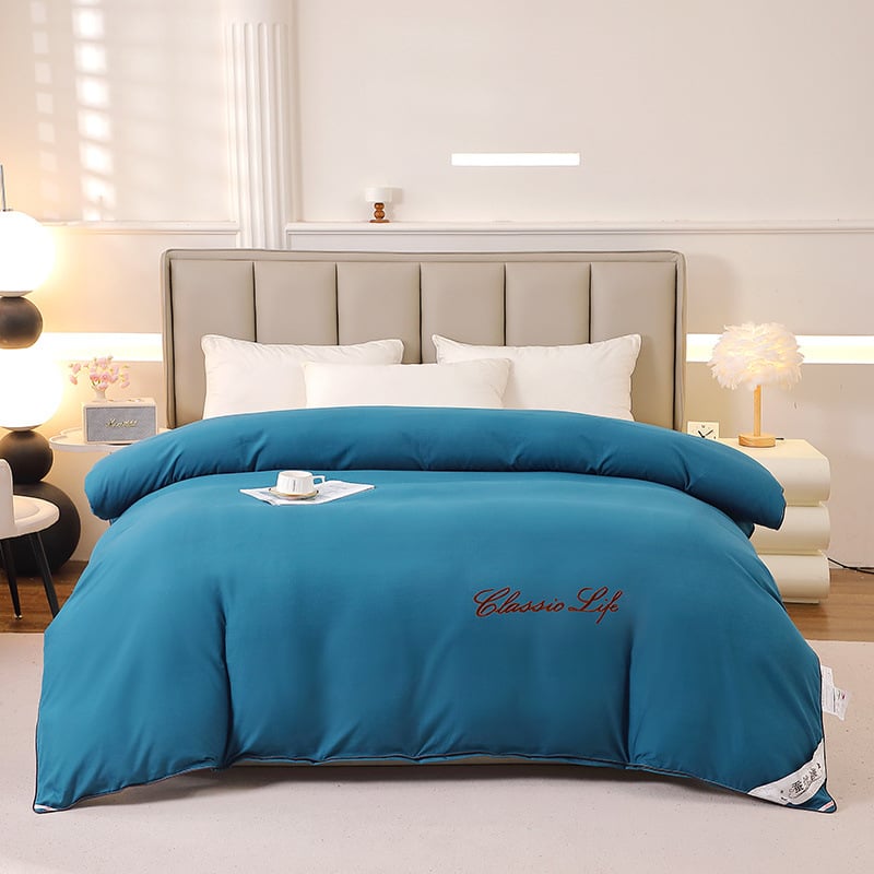 Pamut paplanhuzat, egyszínű, Brushed Twill, Tie-Dye nyomtatás, Egyszerű stílus