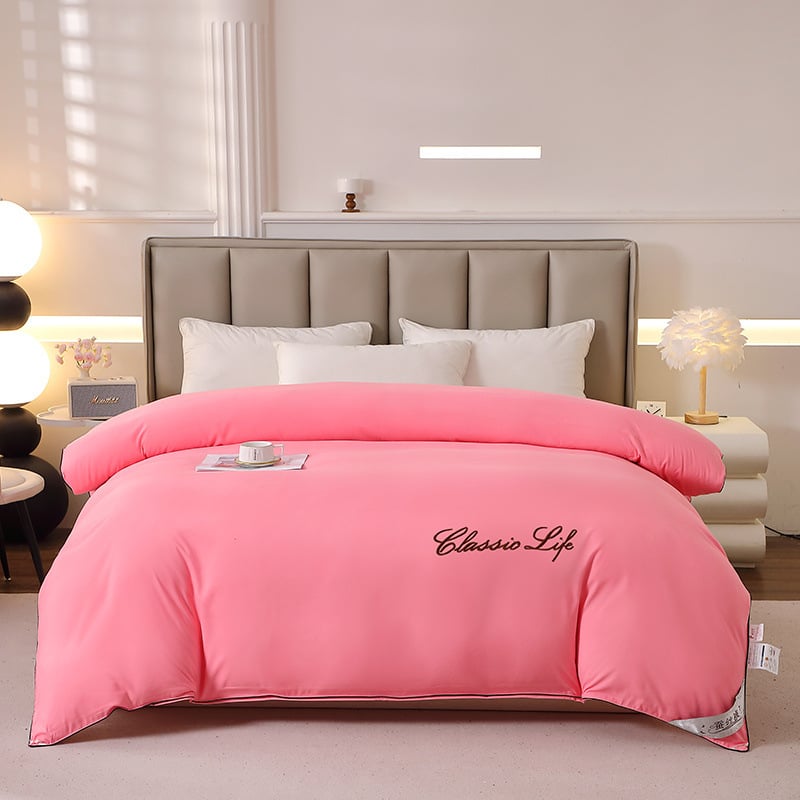 Pamut paplanhuzat, egyszínű, Brushed Twill, Tie-Dye nyomtatás, Egyszerű stílus