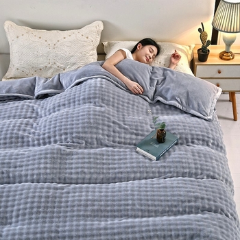 Tejes velúr paplanhuzat, mosható, reaktív nyomtatás és festés, modern letisztult stílus