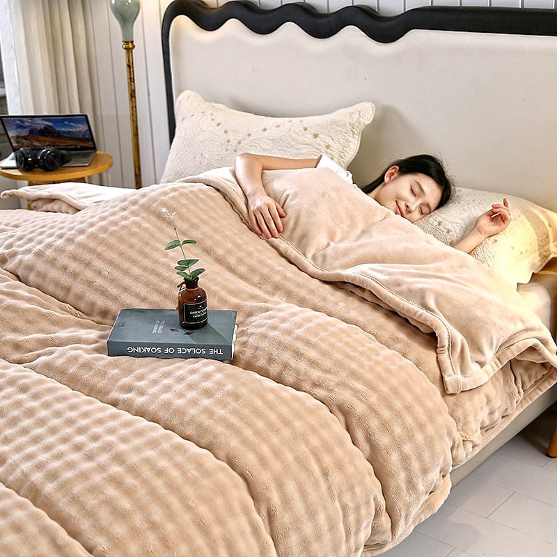 Tejes velúr paplanhuzat, mosható, reaktív nyomtatás és festés, modern letisztult stílus