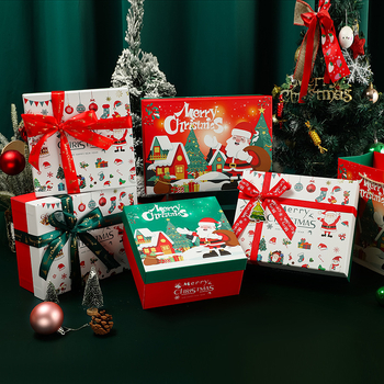 Χριστουγεννιάτικο κουτί δώρου – προέλευση Yiwu, χαρτόνι, μάρκα Zhenyue, εξουσιοδοτημένη ιδιωτική μάρκα, εκτύπωση, τρισδιάστατο κουτί δώρου