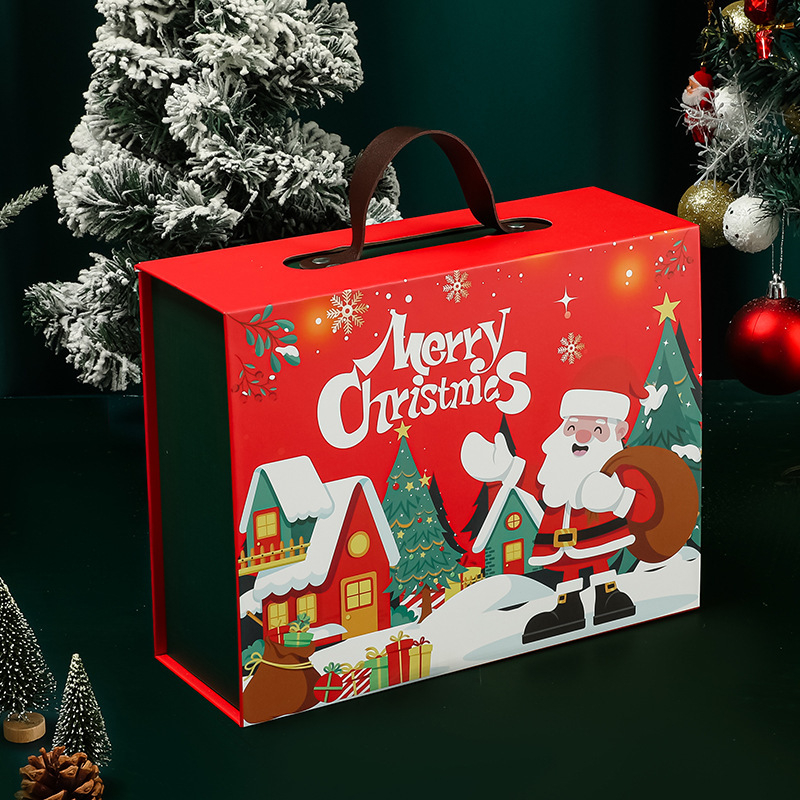 Χριστουγεννιάτικο κουτί δώρου – προέλευση Yiwu, χαρτόνι, μάρκα Zhenyue, εξουσιοδοτημένη ιδιωτική μάρκα, εκτύπωση, τρισδιάστατο κουτί δώρου