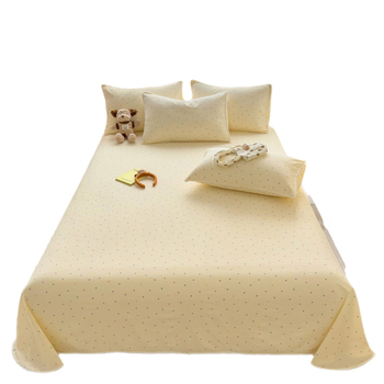 Kolmeosaline voodipesu komplekt polüestrist, multikas muster, Twill kangas, reaktiivne trükkimine ja värvimine, sobib kõigile aastaaegadele, kaasaegne minimalistlik stiil