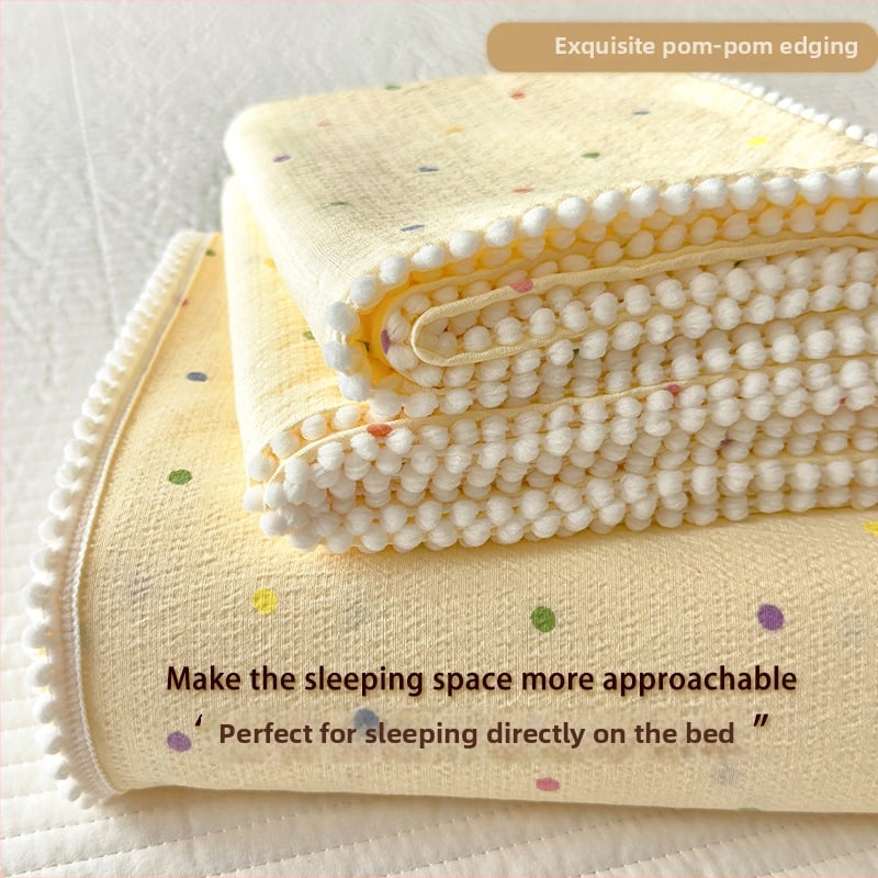 Kolmeosaline voodipesu komplekt polüestrist, multikas muster, Twill kangas, reaktiivne trükkimine ja värvimine, sobib kõigile aastaaegadele, kaasaegne minimalistlik stiil