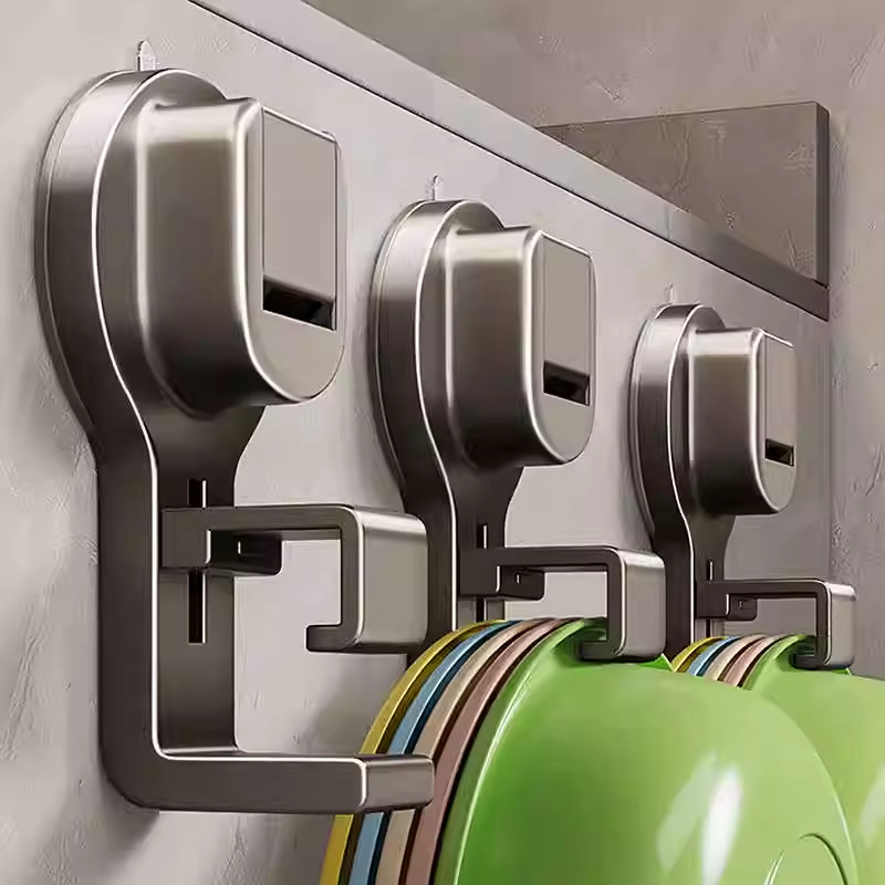 Vannas istabas sienas organizētājs izlietnei un vannai ar stipru sūkņa kausu – ABS, Daudzfunkcionāls, 1 līmenis