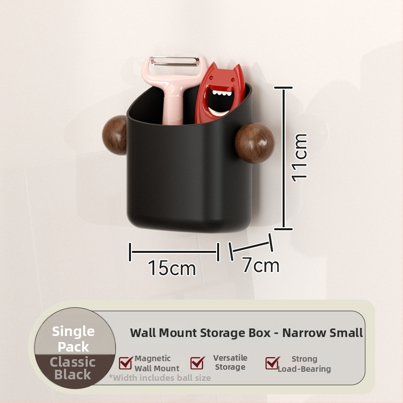 Magnētiska ledusskapja sienas uzglabāšanas plaukts, ABS materiāls, modelis Ym.7257, uzstādīšana bez urbuma, sānu virtuves organizētājs