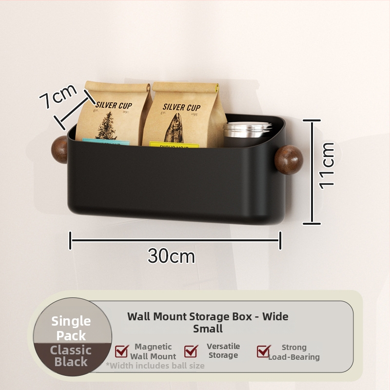 Magnētiska ledusskapja sienas uzglabāšanas plaukts, ABS materiāls, modelis Ym.7257, uzstādīšana bez urbuma, sānu virtuves organizētājs