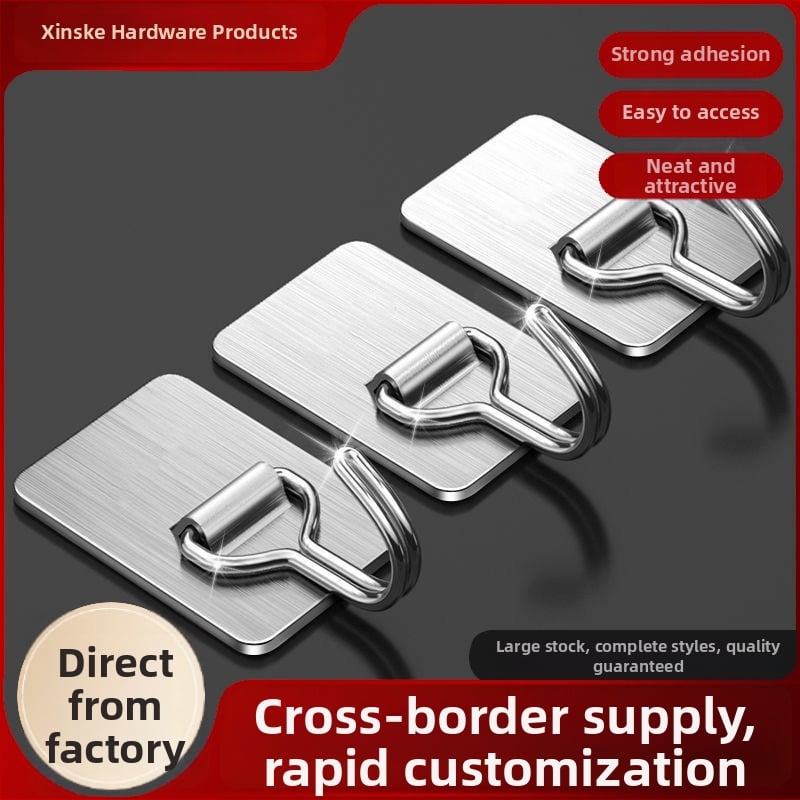 Roostevabast terasest klee-konks — raske koormus, paigaldus ilma puurimata, sobib sise- ja väliskasutuseks, veekindel, maksimaalne koormus üle 30 kg