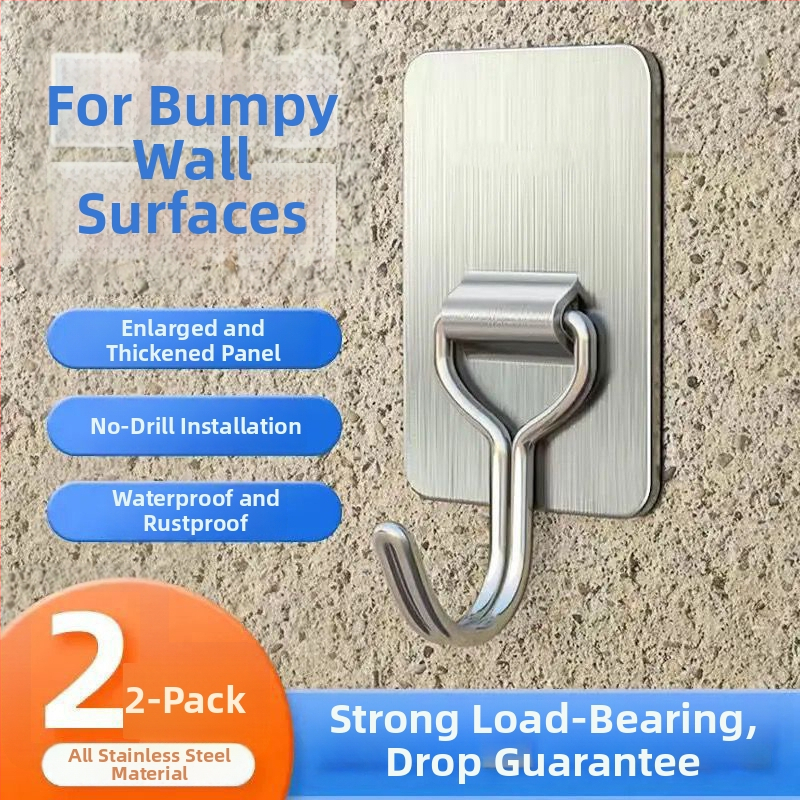 Roostevabast terasest klee-konks — raske koormus, paigaldus ilma puurimata, sobib sise- ja väliskasutuseks, veekindel, maksimaalne koormus üle 30 kg