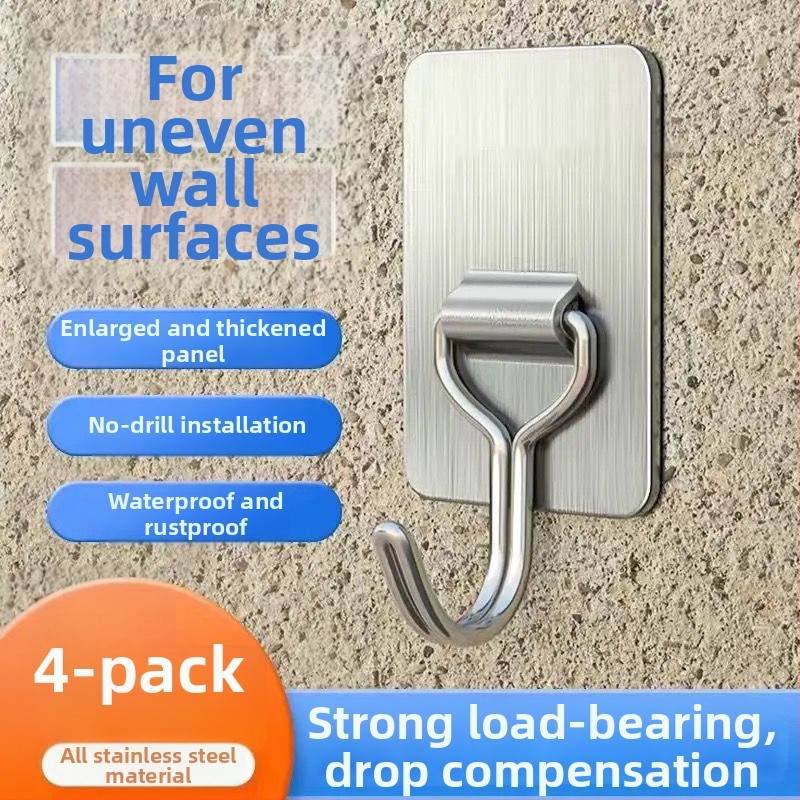 Roostevabast terasest klee-konks — raske koormus, paigaldus ilma puurimata, sobib sise- ja väliskasutuseks, veekindel, maksimaalne koormus üle 30 kg