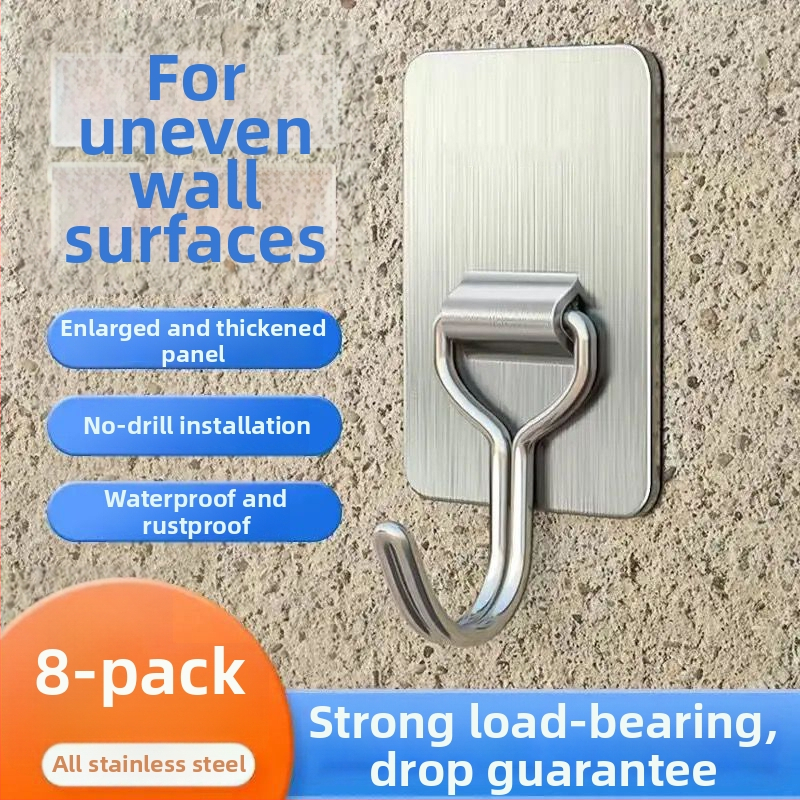 Roostevabast terasest klee-konks — raske koormus, paigaldus ilma puurimata, sobib sise- ja väliskasutuseks, veekindel, maksimaalne koormus üle 30 kg