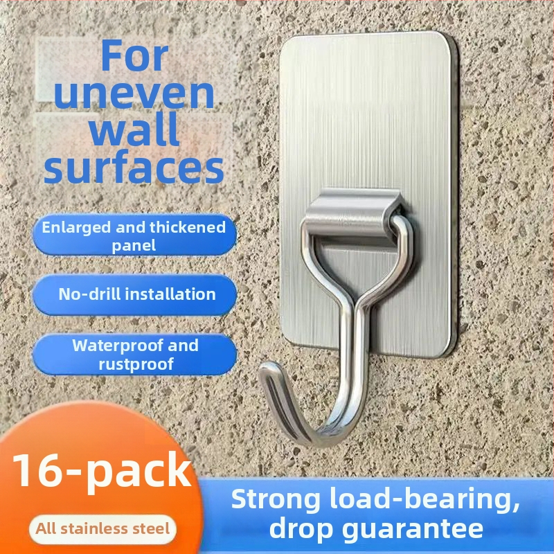 Roostevabast terasest klee-konks — raske koormus, paigaldus ilma puurimata, sobib sise- ja väliskasutuseks, veekindel, maksimaalne koormus üle 30 kg