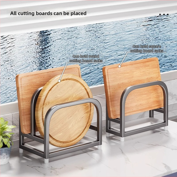 Roostevabast terasest lõikelauahoidik, köögikorraldus drenaažiga, paigalduseta, lihtne ja kaasaegne stiil