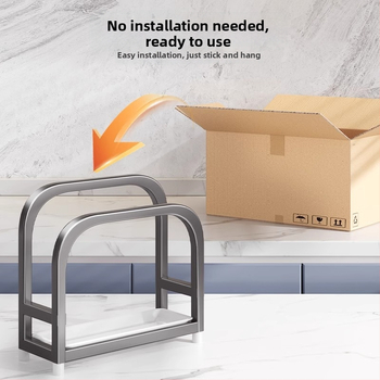 Roostevabast terasest lõikelauahoidik, köögikorraldus drenaažiga, paigalduseta, lihtne ja kaasaegne stiil