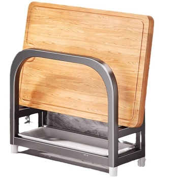 Roostevabast terasest lõikelauahoidik, köögikorraldus drenaažiga, paigalduseta, lihtne ja kaasaegne stiil