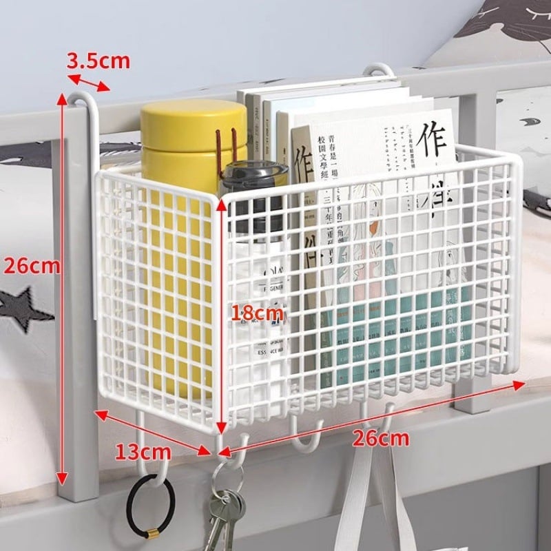 Nakts skapja pakārtais grozs no dzelzs, āķa tips, INS stils