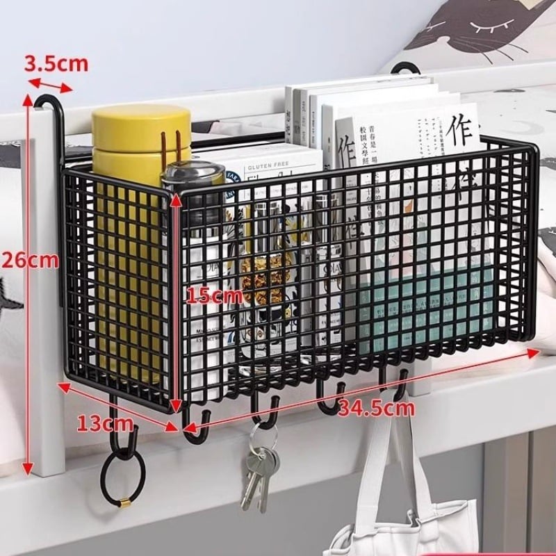 Nakts skapja pakārtais grozs no dzelzs, āķa tips, INS stils