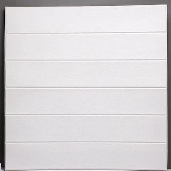 3D дървесен стенен стикер - самозалепващ, водоустойчив, 1 бр., за хол/спалня, Нов китайски стил (Материал: XPE пяна)