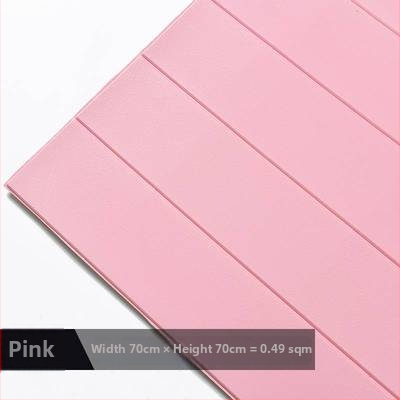 3D дървесен стенен стикер - самозалепващ, водоустойчив, 1 бр., за хол/спалня, Нов китайски стил (Материал: XPE пяна)