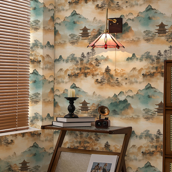 Öntapadós PVC falitapéta, új kínai stílus, mintázat – márka Bvl