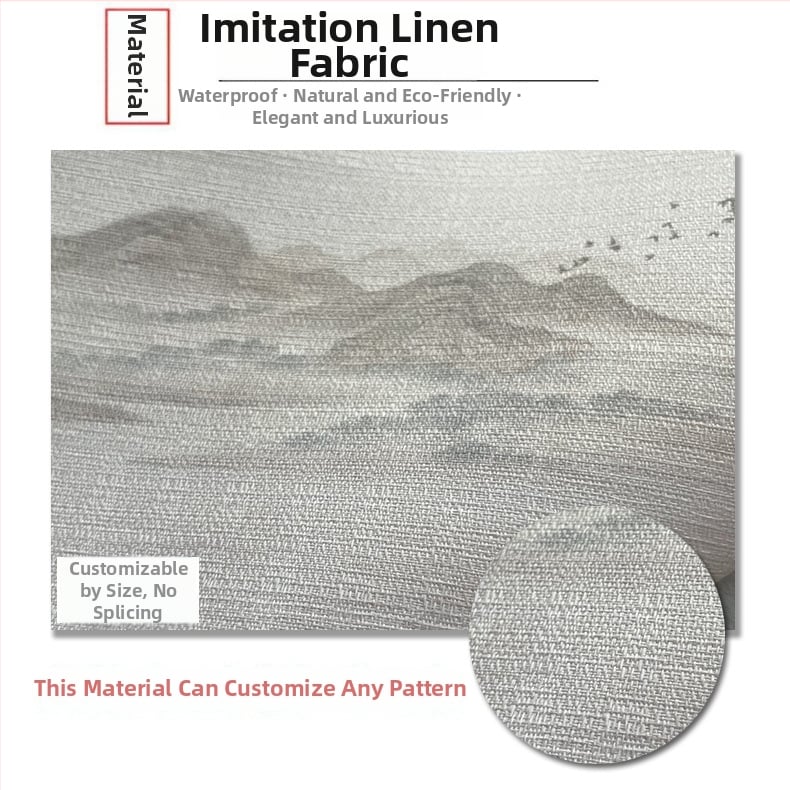 Yin Hong fali burkolat, szennyezés elleni, kémiai rostból készült, egyszerű és modern stílus, prémium minőség