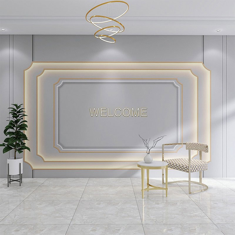 Yin Hong fali burkolat, szennyezés elleni, kémiai rostból készült, egyszerű és modern stílus, prémium minőség