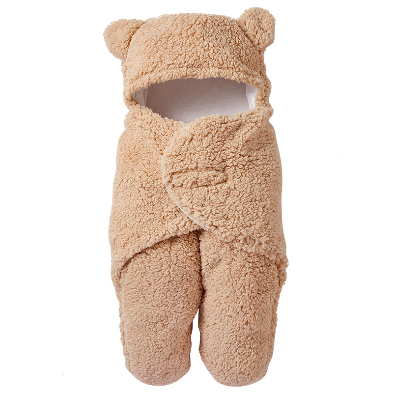 Zīdaiņu guļammaiss, aploksnes stila, ārējais materiāls: kokvilnas flīss, iekšpuse un pildījums: kokvilnas šķiedra un sametināts kokvilnas pildījums, ziemas/ rudens lietošanai