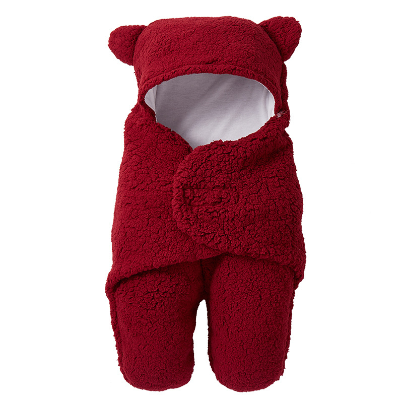 Zīdaiņu guļammaiss, aploksnes stila, ārējais materiāls: kokvilnas flīss, iekšpuse un pildījums: kokvilnas šķiedra un sametināts kokvilnas pildījums, ziemas/ rudens lietošanai